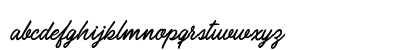 Carolina Mountains Personal Use Regular Lowercase Preview