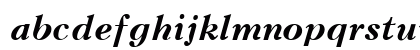 KudrashovC BoldItalic Lowercase Preview