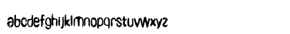 Dulimarlanda Regular Lowercase Preview