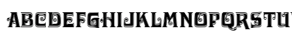 DavidaDIn1 Regular Lowercase Preview