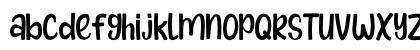 Rainory Regular Lowercase Preview