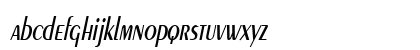 Pare Condensed Italic Lowercase Preview