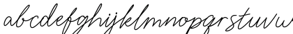 Ophelie Regular Lowercase Preview