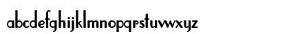 Parisien Bold Lowercase Preview