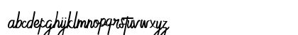 Chameetademo Regular Lowercase Preview