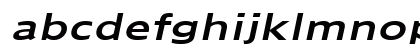 AdamsWide Italic Lowercase Preview