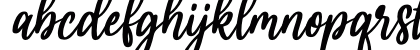 hello bella italic Italic Lowercase Preview