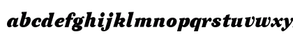 CheltenhamBookCdITC Bold Italic Lowercase Preview