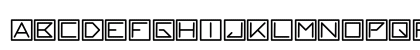 blackblock Black Lowercase Preview