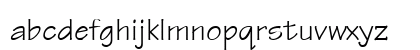 .VnTeknical Regular Lowercase Preview
