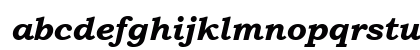 Bookman Old Style Cyr Bold Italic Lowercase Preview
