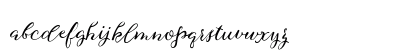Sophia Script Regular Lowercase Preview