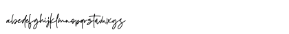 Charmeleon Free Regular Lowercase Preview