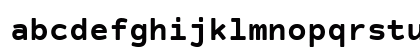 Courier Prime Sans Bold Lowercase Preview