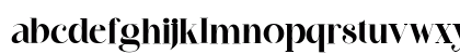 Qolara serif Regular Lowercase Preview