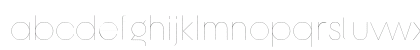 Unigeo128 Trial Thin Regular Lowercase Preview