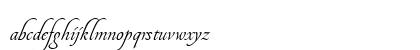 Pirouette LT Std Regular Lowercase Preview