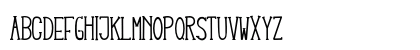 Lovey Dovey Regular Lowercase Preview