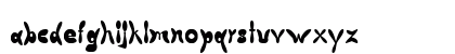 Painted Lady Regular Lowercase Preview