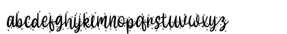 Hallo White Display - Personal Regular Lowercase Preview