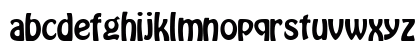 HoboR Regular Lowercase Preview