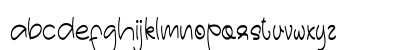 Snowman Regular Lowercase Preview