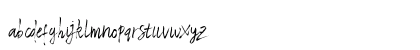 Raster Brush Regular Lowercase Preview