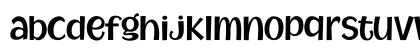 Mythical Garden SemiBold Lowercase Preview