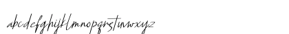 Northrow Regular Lowercase Preview