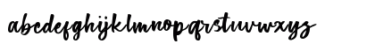 Parfait Regular Lowercase Preview