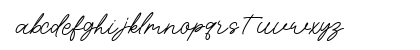 Brastagi Regular Lowercase Preview