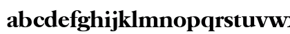 TFCaslonTen Extrabold Lowercase Preview