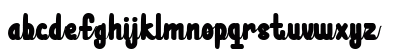 Tesalonica Script Regular Lowercase Preview