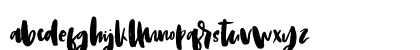 you are stranger Regular Lowercase Preview