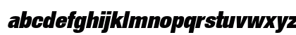 Helvetica Neue LT Std 107 Extra Black Condensed Italic Preview