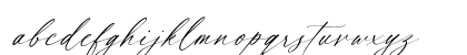Modern Avenue Regular Lowercase Preview