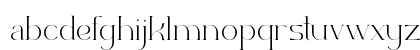 NICOLE Regular Lowercase Preview
