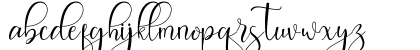Melonida Regular Lowercase Preview