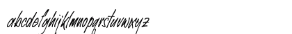 Exhibitionist Regular Lowercase Preview