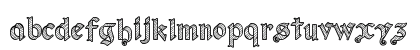Old Wise Sketch Regular Lowercase Preview