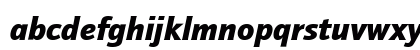 QuaySansITC Black Italic Lowercase Preview