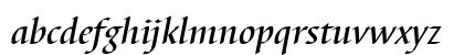 Barbedor T Italic Lowercase Preview