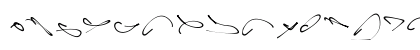 Yonk_Cursive Regular Lowercase Preview