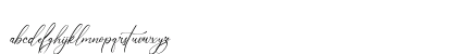 Nagisha Regular Lowercase Preview
