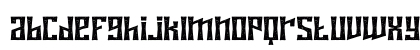 Wooden Bridge Classic Texture Lowercase Preview