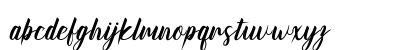Kinghawk Regular Lowercase Preview