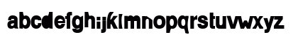 Paolo Bold Normal Lowercase Preview