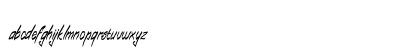 Babball Personal Use Regular Lowercase Preview
