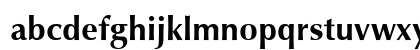 URW Classico Bold Lowercase Preview
