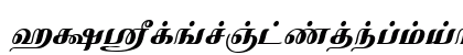 IdsTamil_TG_4_ Bold_Italic Lowercase Preview